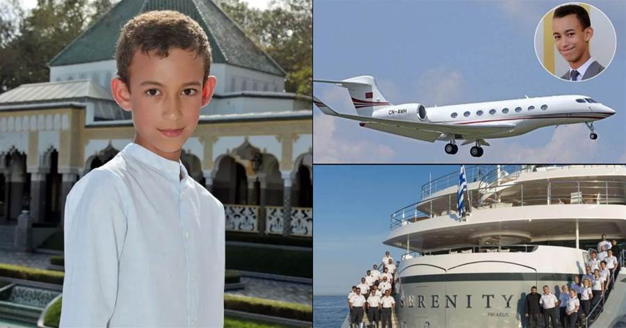 18岁非洲王子哈桑「奢华生活」曝光，拥有价值7000万私人飞机，每周花65万包游艇，网友：好精彩的人生