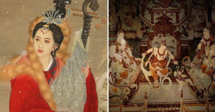 莫高窟的一幅壁畫，揭露了匈奴對待王昭君的真相，簡直難以直視