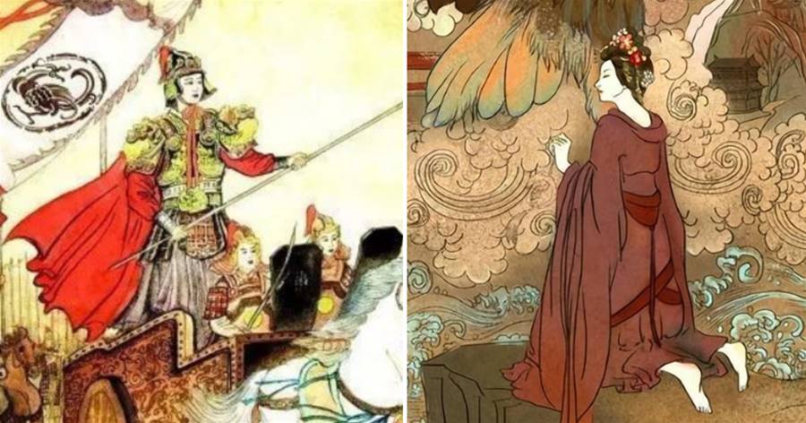 1976年她的墓葬出土，證明不是神話人物，而是真實存在的