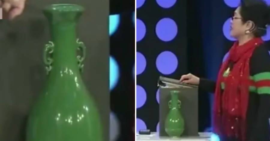 女子帶花瓶鑒寶，稱是丈夫花8萬塊錢買的清代花瓶，專家鑒定后，臉色大變：你真不該來